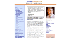 Desktop Screenshot of jamesrobertson.com